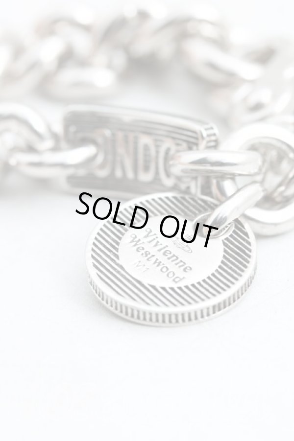 画像4: ヴィヴィアンウエストウッド MAN 中古 / MAN.ZAKARYAブレスレット  シルバー  H-25-08-31-026-ac-OD-ZH (4)