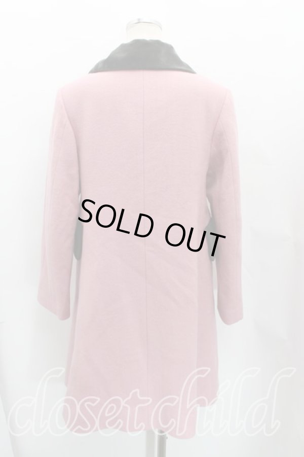 画像2: ヴィヴィアンウエストウッド 中古 / 別珍切リ替エプリンセスコート 02(9号) ピンク  H-25-08-31-003-co-IN-ZH (2)