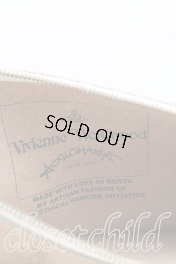 画像3: ヴィヴィアンウエストウッド 中古 / スウェードクラッチバッグ  茶  H-25-08-31-028-ba-IN-ZH (3)