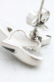 画像4: ヴィヴィアンウエストウッド 中古 / MAN DIAMANTE HEART シングルピアス  黒  H-25-08-31-032-er-OD-ZH (4)