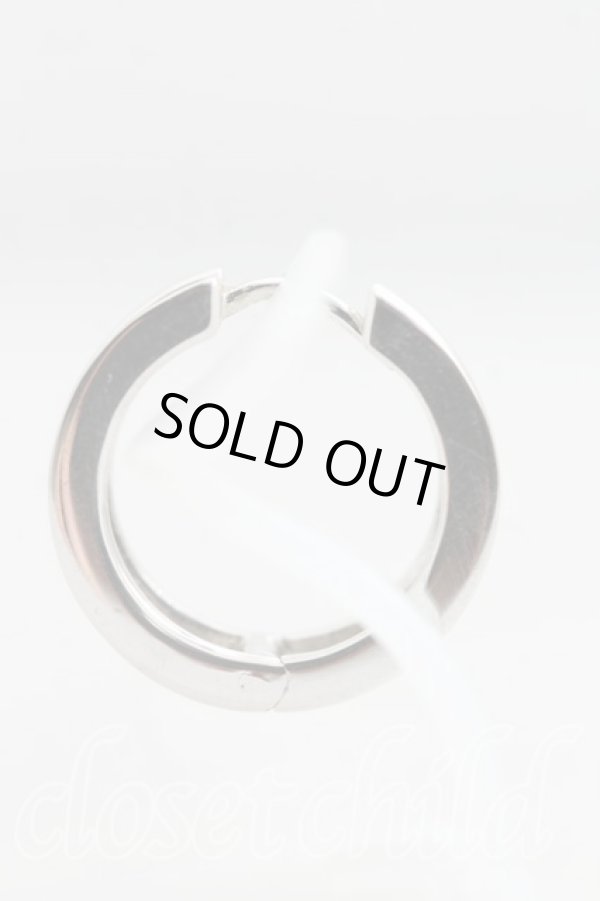 画像3: ヴィヴィアンウエストウッド 中古 / WESTMINSTERシングルフープピアス  シルバー  H-25-08-31-035-er-OD-ZH (3)