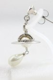 画像3: ヴィヴィアンウエストウッド 中古 / パールドロップシングルピアス  シルバー  H-25-08-31-037-er-OD-ZH (3)