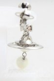 画像4: ヴィヴィアンウエストウッド 中古 / パールドロップシングルピアス  シルバー  H-25-08-31-037-er-OD-ZH (4)