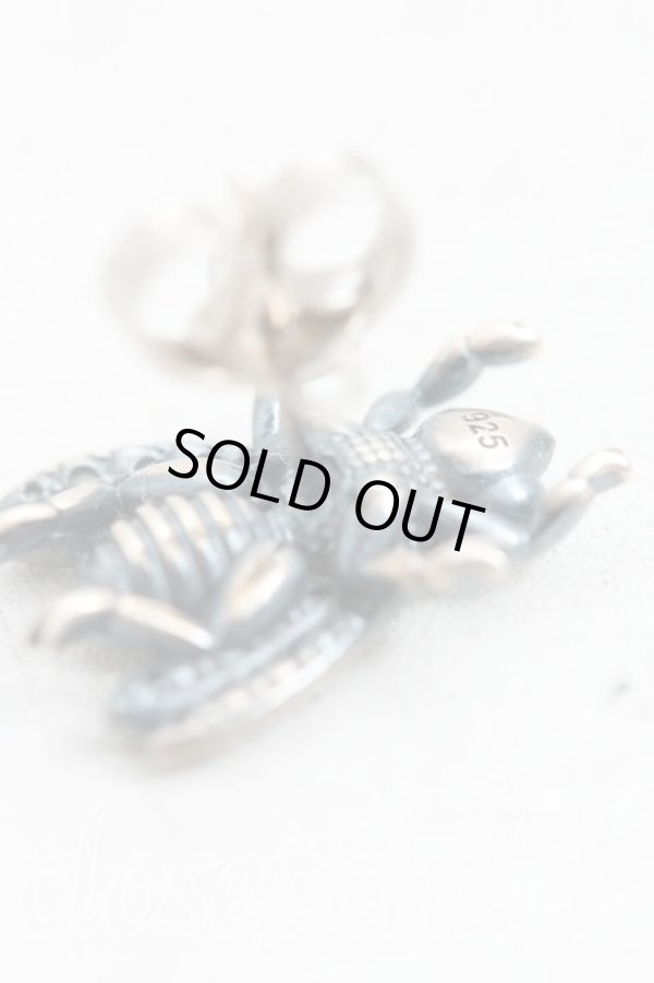 画像4: ヴィヴィアンウエストウッド 中古 / Beeシングルピアス  シルバー  H-25-08-31-039-er-OD-ZH (4)