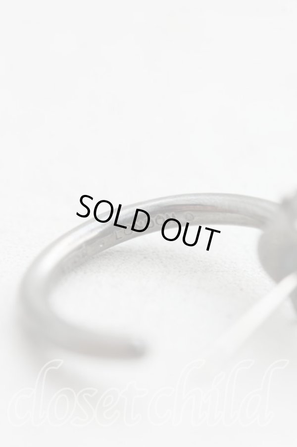 画像5: ヴィヴィアンウエストウッド 中古 / VERAシングルフープピアス  ガンメタ  H-25-08-31-042-er-OD-ZH (5)