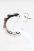 画像3: ヴィヴィアンウエストウッド 中古 / VERAシングルフープピアス  シルバー  H-25-08-31-044-er-OD-ZH (3)
