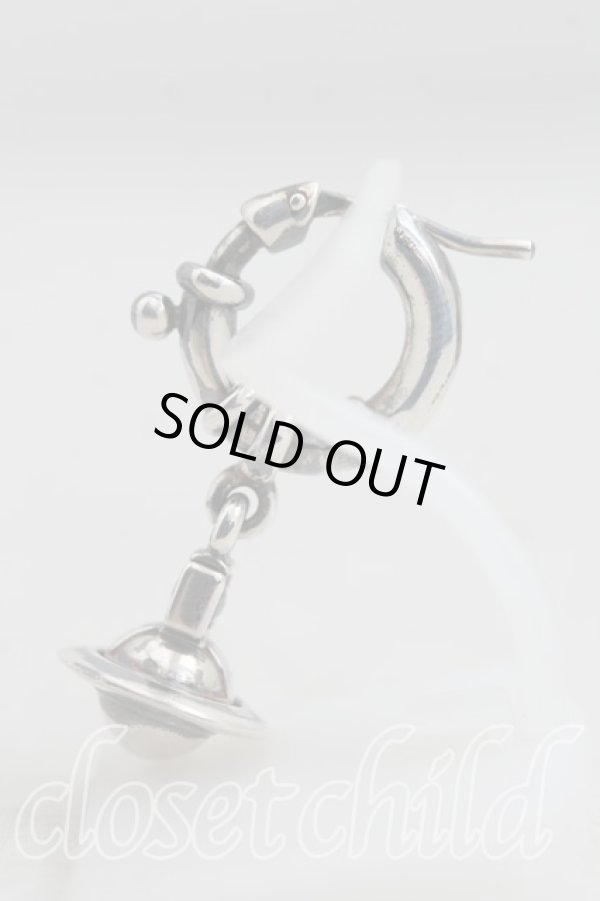 画像3: ヴィヴィアンウエストウッド 中古 / PAULIANAシングルピアス  ガンメタ  H-25-08-31-046-er-OD-ZH (3)