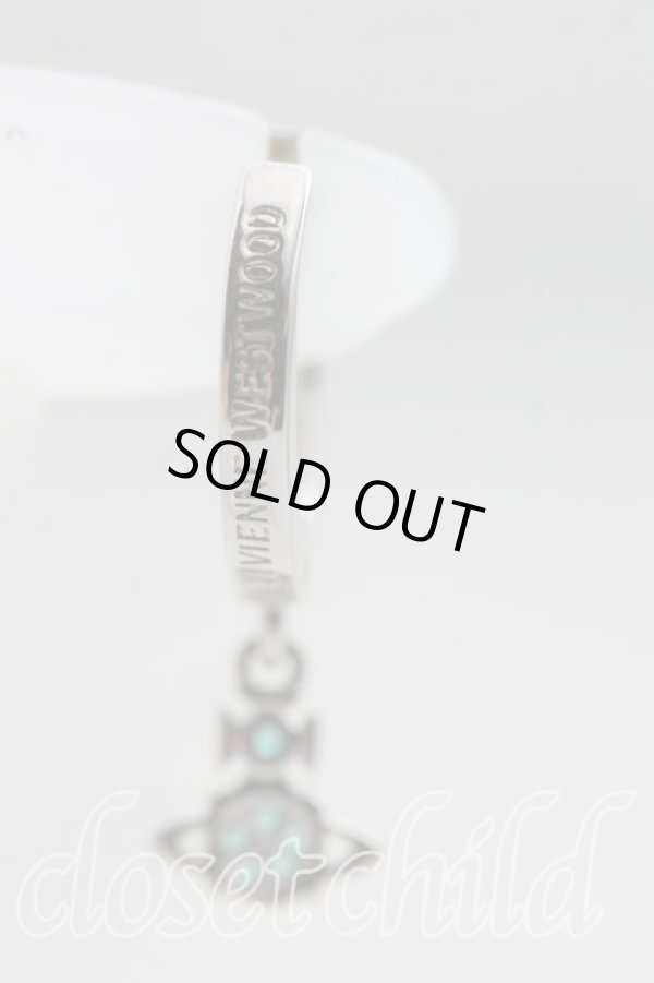 画像4: ヴィヴィアンウエストウッド 中古 / FITZROVIA DROPシングルピアス  シルバー  H-25-08-31-047-er-OD-ZH (4)