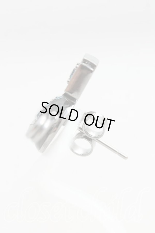 画像2: ヴィヴィアンウエストウッド 中古 / KITTYシングルピアス  シルバー  H-25-08-31-049-er-OD-ZH (2)