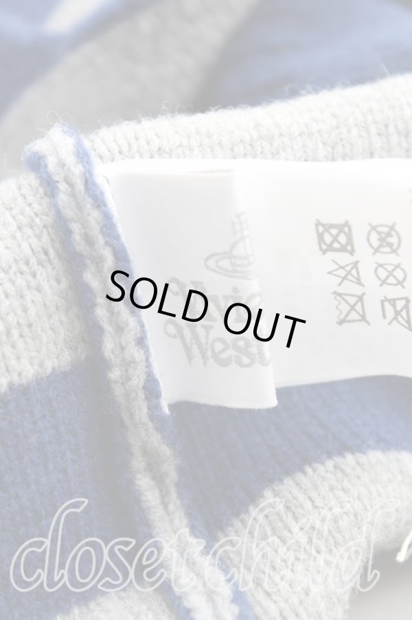 画像4: ヴィヴィアンウエストウッド 中古 / ORBフラップ付ワッチ  青  H-25-08-31-051-ha-OD-ZH (4)