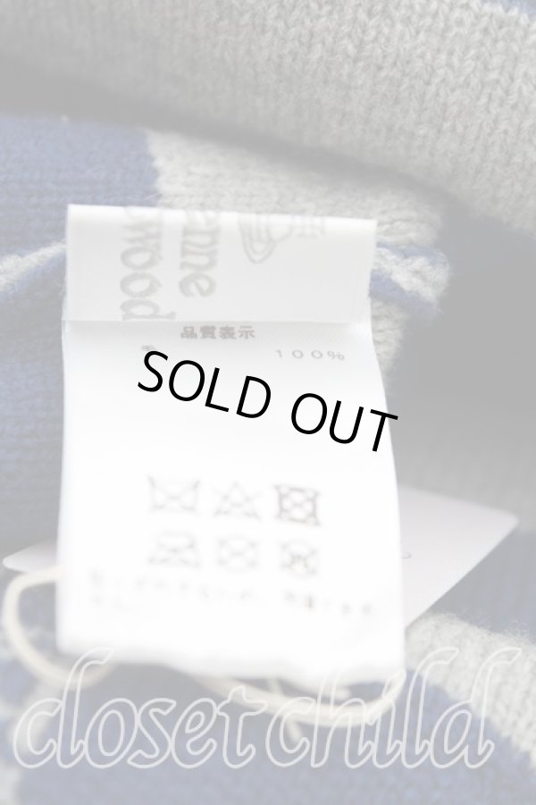 画像5: ヴィヴィアンウエストウッド 中古 / ORBフラップ付ワッチ  青  H-25-08-31-051-ha-OD-ZH (5)