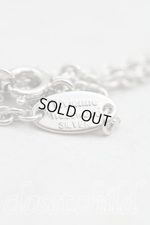 画像4: ヴィヴィアンウエストウッド 中古 / FITZROVIAペンダント  シルバー  H-25-08-31-052-nl-OD-ZH (4)