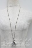 画像5: ヴィヴィアンウエストウッド 中古 / スモールオーブネックレス  シルバーｘ青  H-25-08-31-054-nl-OD-ZH (5)