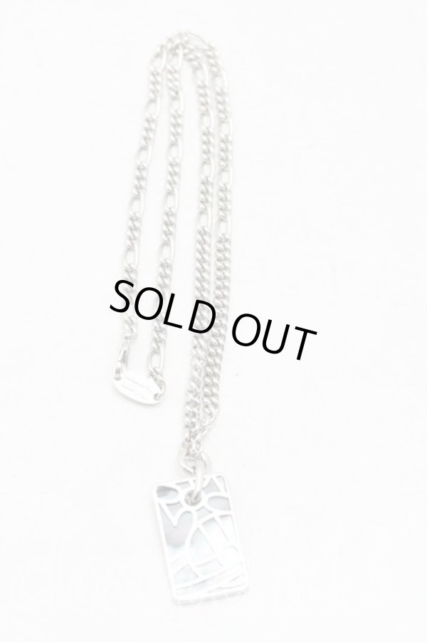 画像3: ヴィヴィアンウエストウッド 中古 / プレートタグネックレス  シルバー  H-25-08-31-055-nl-OD-ZH (3)