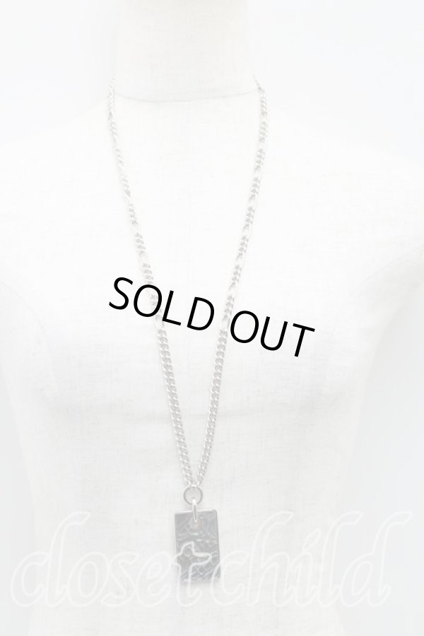 画像5: ヴィヴィアンウエストウッド 中古 / プレートタグネックレス  シルバー  H-25-08-31-055-nl-OD-ZH (5)