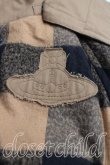 画像6: ヴィヴィアンウエストウッド 中古 / ミドルブロックチェック中綿コート 00(ワンサイズ) 茶  H-25-08-31-005-co-IN-ZH (6)