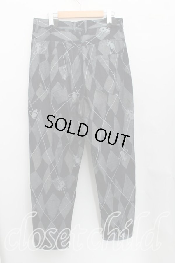 画像2: ヴィヴィアンウエストウッド 中古 / “SEEDLING”デニムトラウザー 46(メンズM) 黒  H-25-08-31-006-pa-IN-ZH (2)