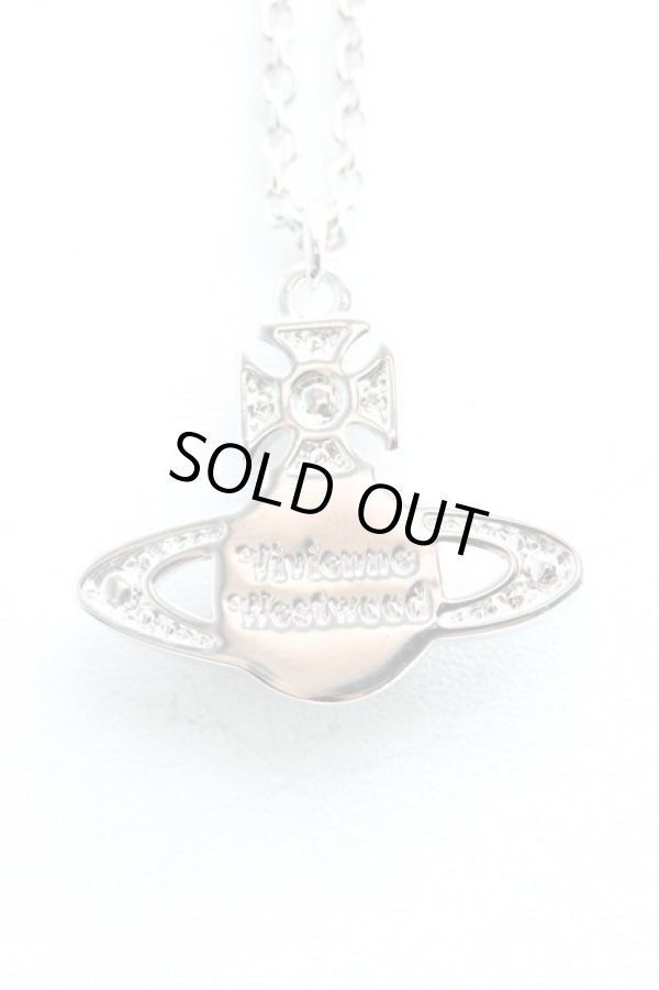 画像2: ヴィヴィアンウエストウッド 中古 / NISSIMペンダント  シルバー  H-25-08-31-060-nl-OD-ZH (2)