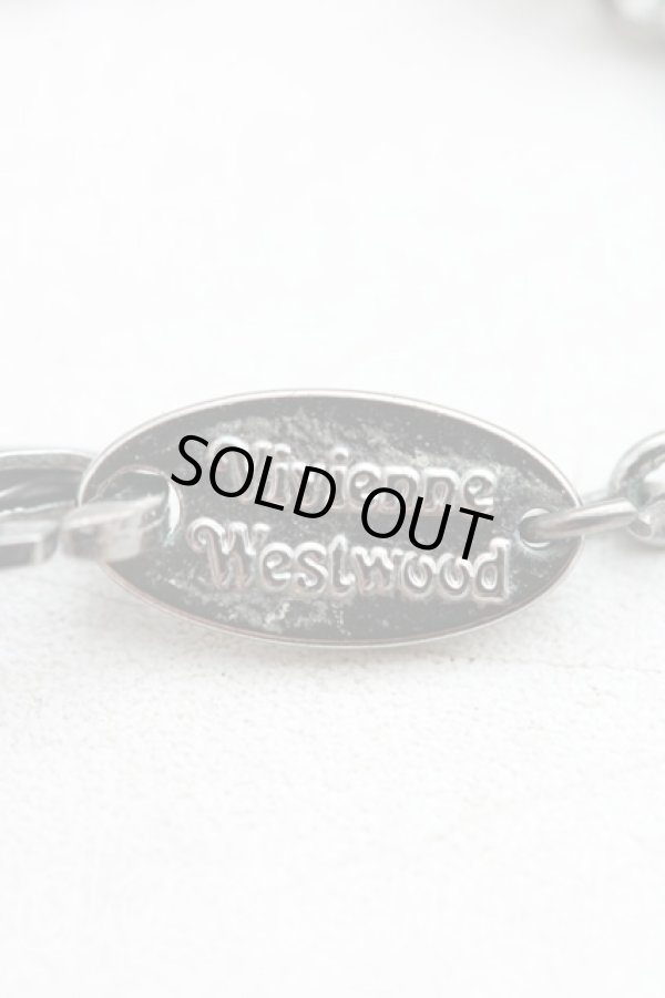 画像4: ヴィヴィアンウエストウッド 中古 / オーブモチーフネックレス  ガンメタ  H-25-08-31-062-nl-OD-ZH (4)