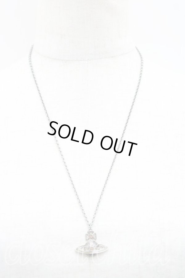 画像5: ヴィヴィアンウエストウッド 中古 / オーブモチーフネックレス  ガンメタ  H-25-08-31-062-nl-OD-ZH (5)