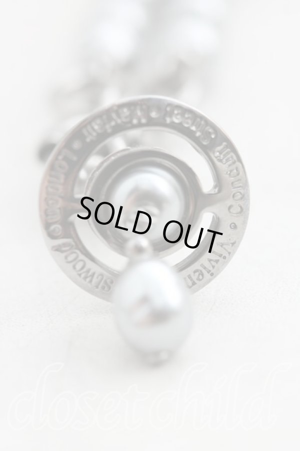 画像2: ヴィヴィアンウエストウッド 中古 / パールドロップチョーカー  シルバー  H-25-08-31-063-nl-OD-ZH (2)