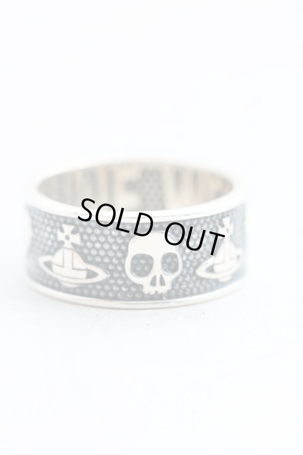 画像2: ヴィヴィアンウエストウッド 中古 / KINGSTONリング L(16号） シルバー  H-25-08-31-065-rg-OD-ZH (2)