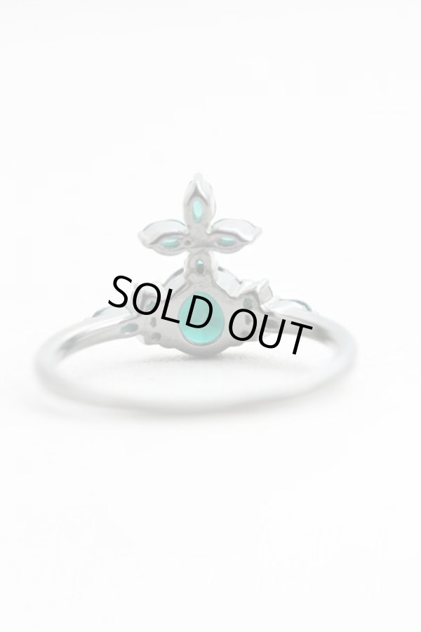 画像4: ヴィヴィアンウエストウッド 中古 / コレットリング M(13号） ガンメタ  H-25-08-31-068-rg-OD-ZH (4)