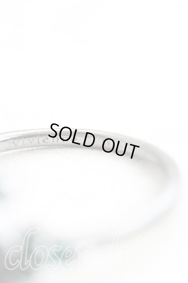 画像5: ヴィヴィアンウエストウッド 中古 / コレットリング M(13号） ガンメタ  H-25-08-31-068-rg-OD-ZH (5)