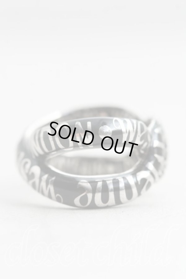 画像3: ヴィヴィアンウエストウッド 中古 / HILMAリング L(16号） 黒  H-25-08-31-069-rg-OD-ZH (3)