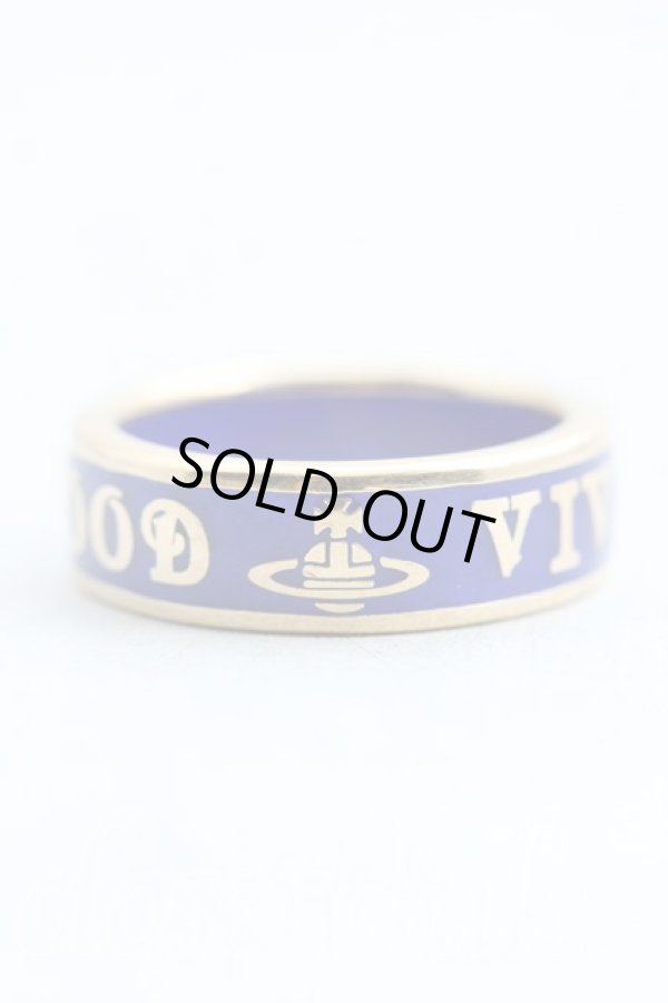 画像3: ヴィヴィアンウエストウッド 中古 / コンジットストリートリング M(13号） 紫  H-25-08-31-071-rg-OD-ZH (3)