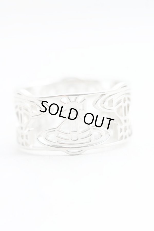 画像3: ヴィヴィアンウエストウッド 中古 / DEVONリング 21号 シルバー  H-25-08-31-072-rg-OD-ZH (3)