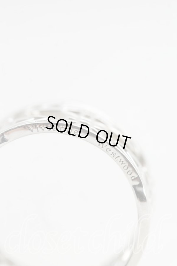 画像4: ヴィヴィアンウエストウッド 中古 / DEVONリング 21号 シルバー  H-25-08-31-072-rg-OD-ZH (4)