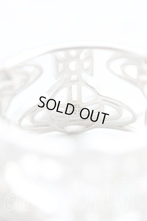 画像5: ヴィヴィアンウエストウッド 中古 / DEVONリング 21号 シルバー  H-25-08-31-072-rg-OD-ZH (5)