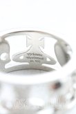 画像4: ヴィヴィアンウエストウッド 中古 / LEONCEリング XL(19号相当） シルバー  H-25-08-31-074-rg-OD-ZH (4)