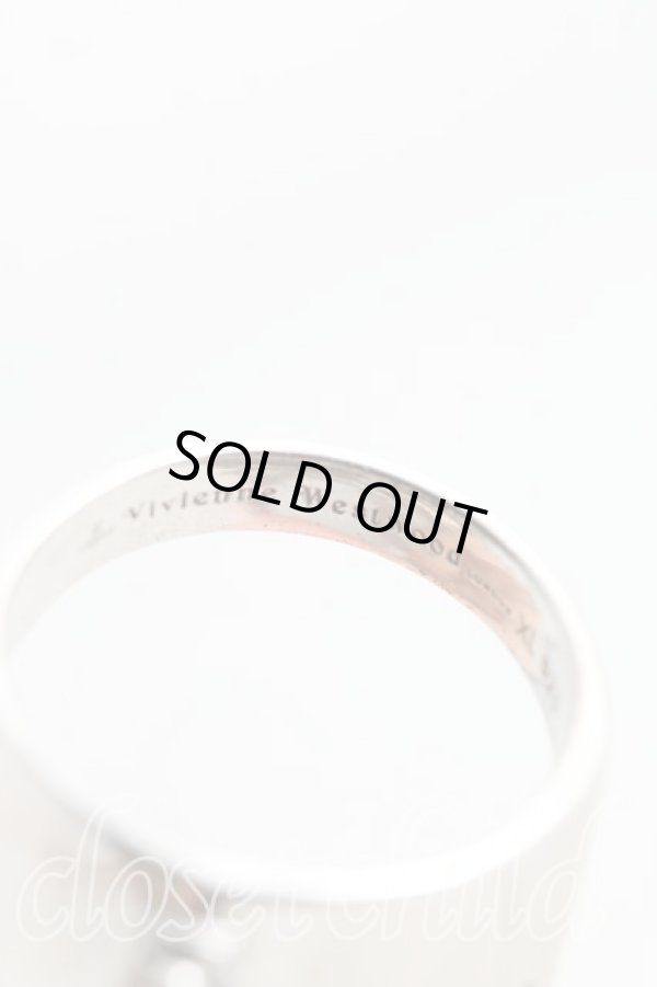 画像4: ヴィヴィアンウエストウッド 中古 / アーマーリング XL(21号） シルバー  H-25-08-31-076-rg-OD-ZH (4)