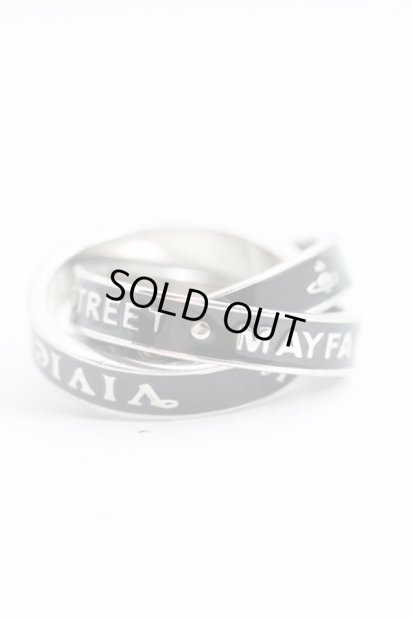 画像3: ヴィヴィアンウエストウッド 中古 / メイフェアリング XL(18号） 黒  H-25-08-31-077-rg-OD-ZH (3)