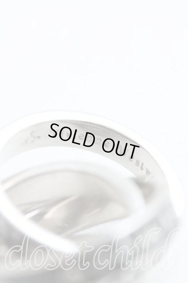 画像4: ヴィヴィアンウエストウッド 中古 / メイフェアリング XL(18号） 黒  H-25-08-31-077-rg-OD-ZH (4)