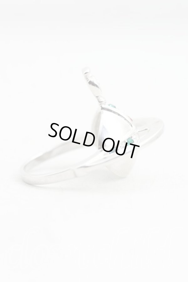 画像3: ヴィヴィアンウエストウッド 中古 / ソリッドオーブリング L(15号） シルバー  H-25-08-31-078-rg-OD-ZH (3)