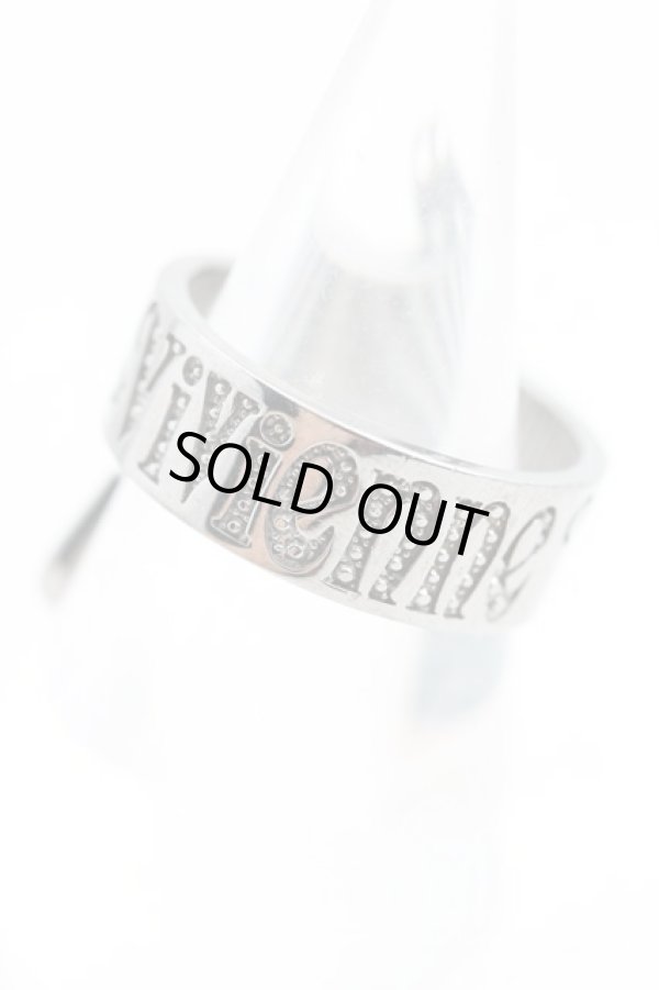 画像2: ヴィヴィアンウエストウッド 中古 / VERNONリング XL(16号） ガンメタ  H-25-08-31-079-rg-OD-ZH (2)