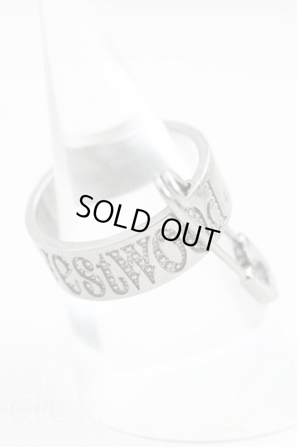 画像3: ヴィヴィアンウエストウッド 中古 / VERNONリング XL(16号） ガンメタ  H-25-08-31-079-rg-OD-ZH (3)