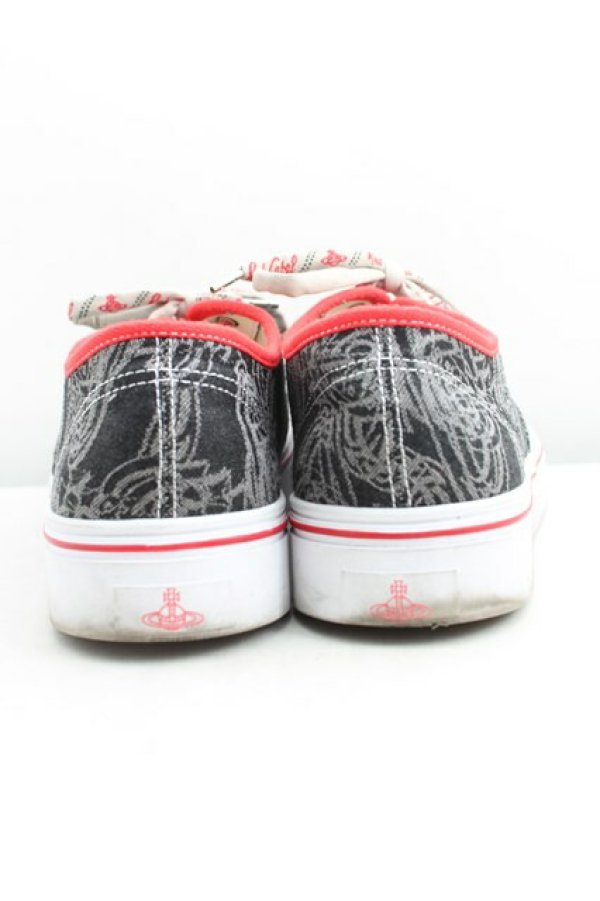 画像4: ヴィヴィアンウエストウッド 中古 / 3D ORBジャガードオーセンティックトレーナー 43(26.5cm) 黒  H-25-08-31-080-sh-IN-ZH (4)