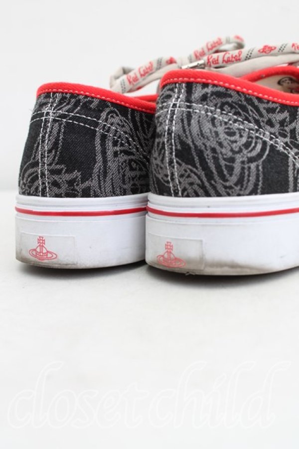 画像6: ヴィヴィアンウエストウッド 中古 / 3D ORBジャガードオーセンティックトレーナー 43(26.5cm) 黒  H-25-08-31-080-sh-IN-ZH (6)