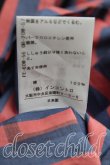 画像5: ANGLOMANIA 中古 / ロゴptストライプシャツ 38(M相当) 青×赤  H-25-08-31-008-bl-IN-ZH (5)