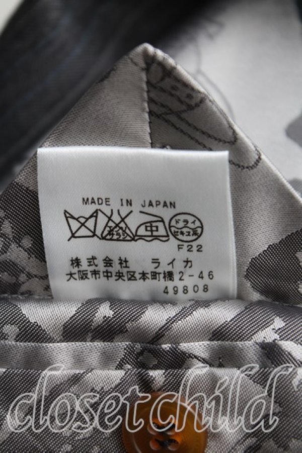 画像7: ヴィヴィアンウエストウッド MAN 中古 / ピンストライプシングルセットアップ 46（メンズM） 灰  H-25-08-31-009-su-OD-ZH (7)