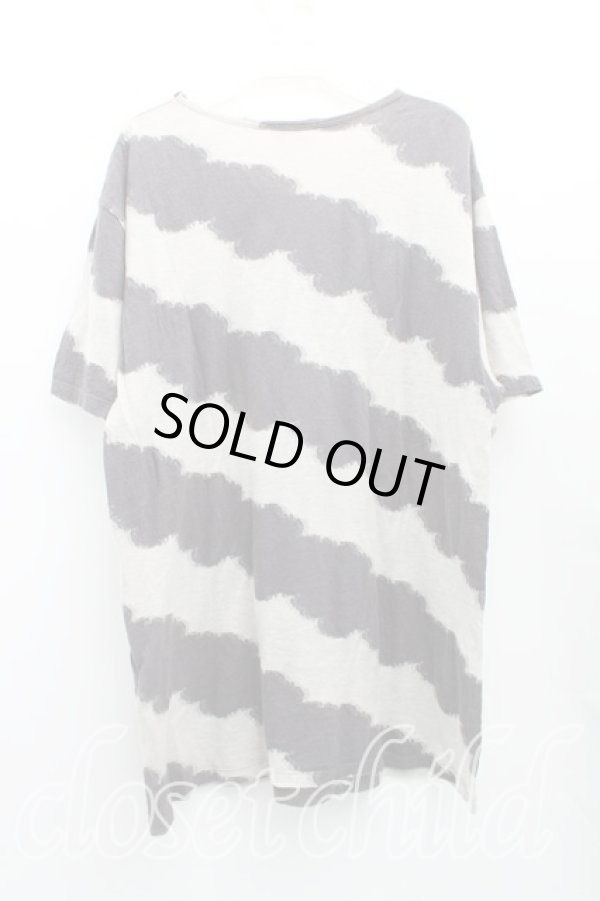 画像2: ヴィヴィアンウエストウッド MAN 中古 / オーブ刺繍Tシャツ 44（メンズS） ベージュｘ黒  H-25-08-31-010-ts-OD-ZH (2)