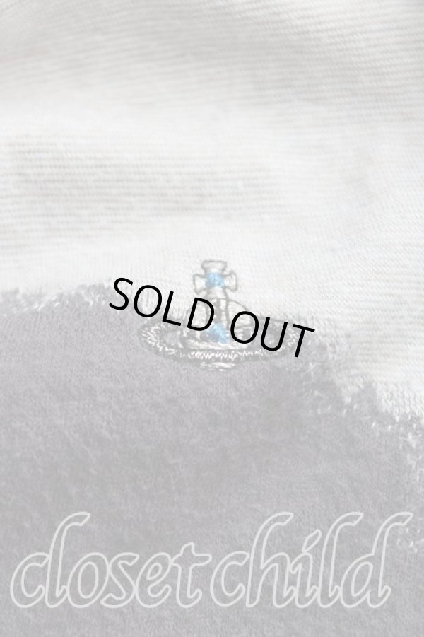 画像5: ヴィヴィアンウエストウッド MAN 中古 / オーブ刺繍Tシャツ 44（メンズS） ベージュｘ黒  H-25-08-31-010-ts-OD-ZH (5)