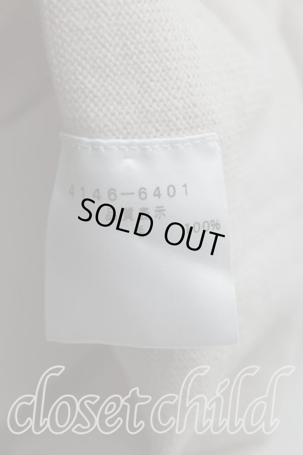 画像4: ヴィヴィアンウエストウッド MAN 中古 / ラインオーブ刺繍ニット 46（メンズM） ベージュ  H-25-08-31-013-to-OD-ZH (4)