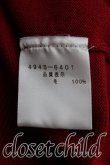 画像4: ヴィヴィアンウエストウッド MAN 中古 / ラインオーブ刺繍ニット 46（メンズM相当） 赤  H-25-08-31-014-to-OD-ZH (4)