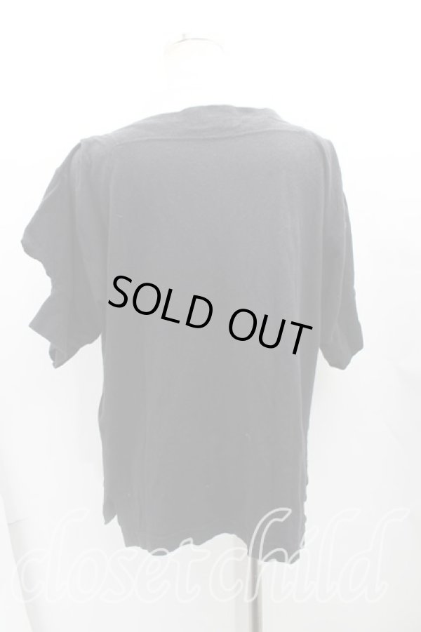 画像2: ヴィヴィアンウエストウッド 中古 / スカルptカットソー 2（9号） 黒  H-25-08-31-015-to-OD-ZH (2)