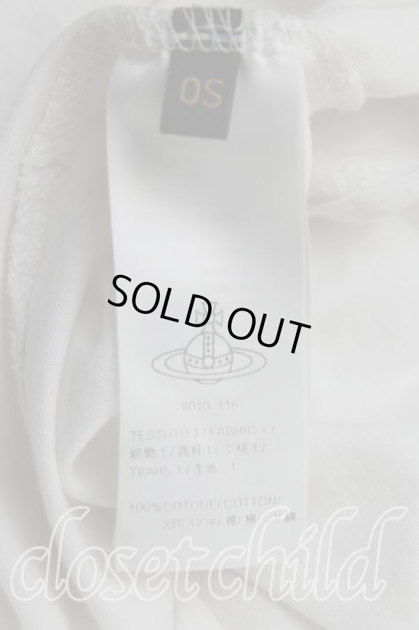 画像4: ANGLOMANIA 中古 / スネークpt変形カットソー OS 白  H-25-09-07-020-to-OD-ZH (4)